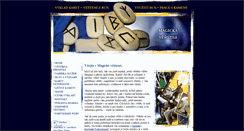 Desktop Screenshot of magicka-vestirna.cz